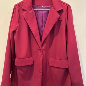 Women's Pink Blazer